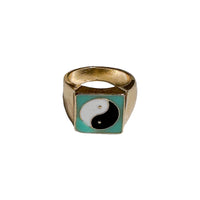 Yin Yang Chunky Ring