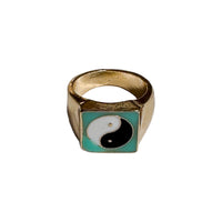Yin Yang Chunky Ring