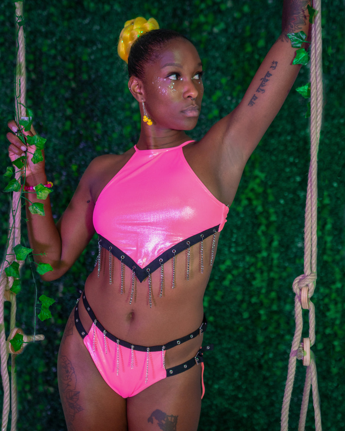 Barbie Tears Chained Halter Top