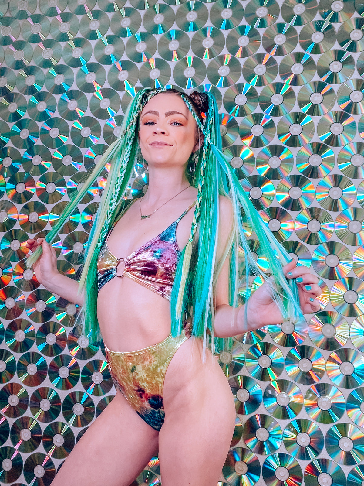 Tie Dye Moss VIP Bodysuit