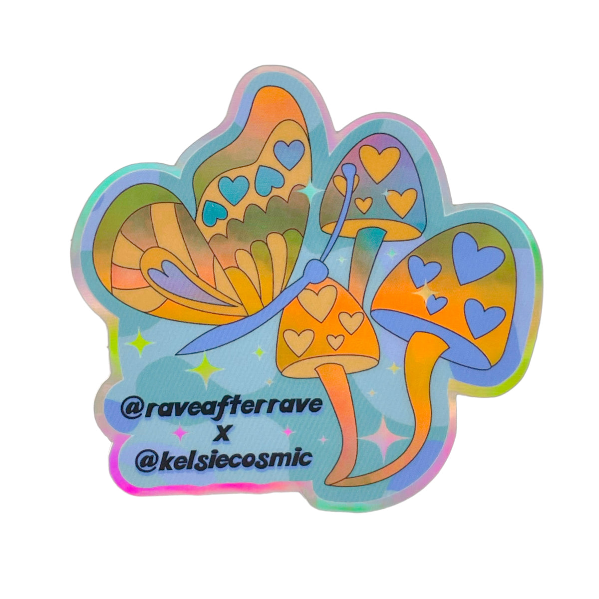 RAR x Kelsie Cosmic Holographic Stickers