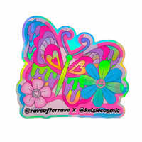RAR x Kelsie Cosmic Holographic Stickers