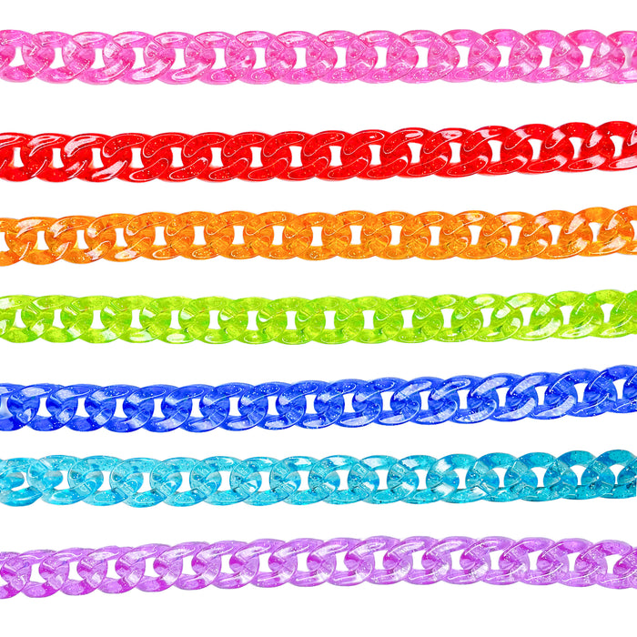 Glittery Chained Choker