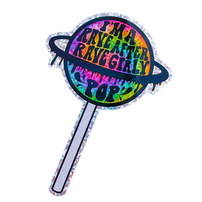 Girly Pop Sticker