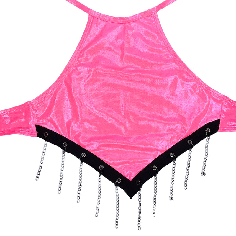 Barbie Tears Chained Halter Top