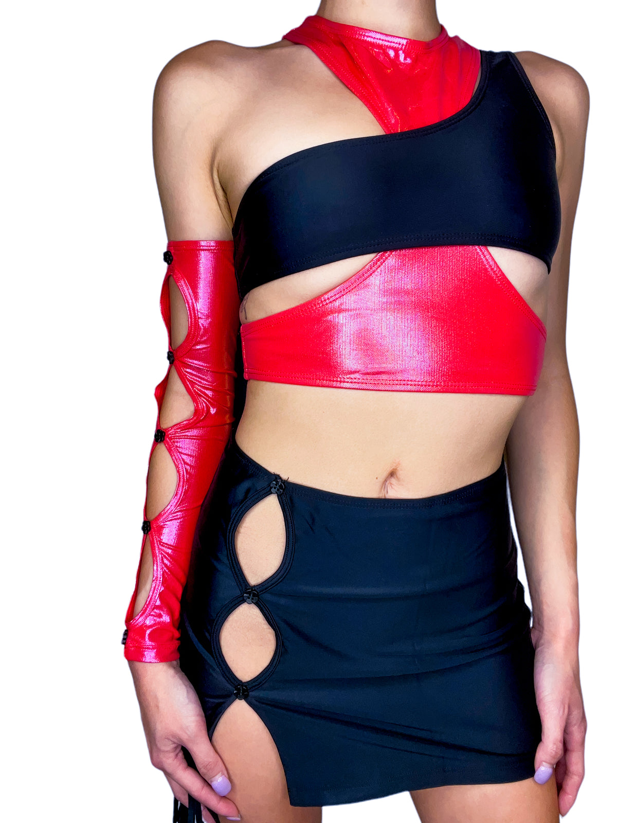 Poker Face Asymmetrical Top