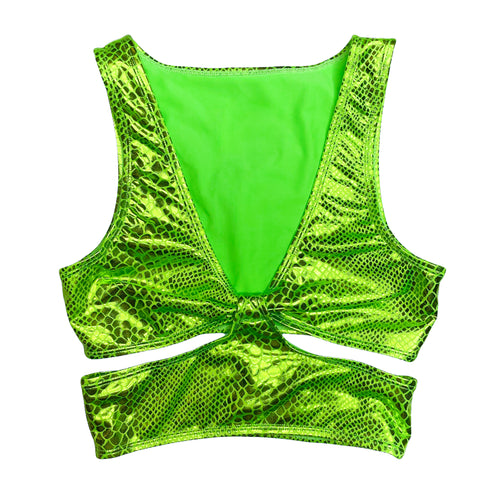 Slime Serpent Crop Tank