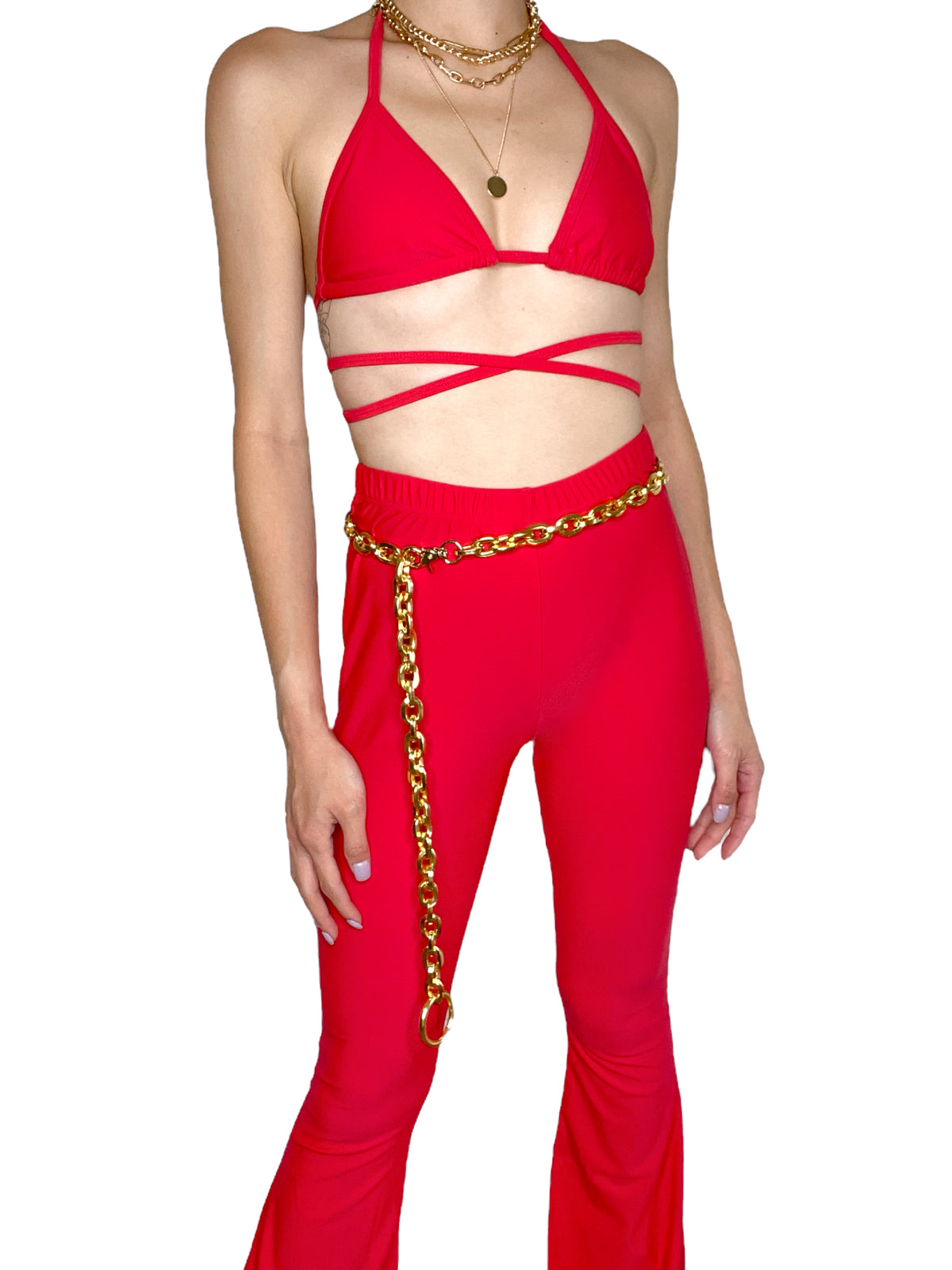 Scarlet Triangle Top