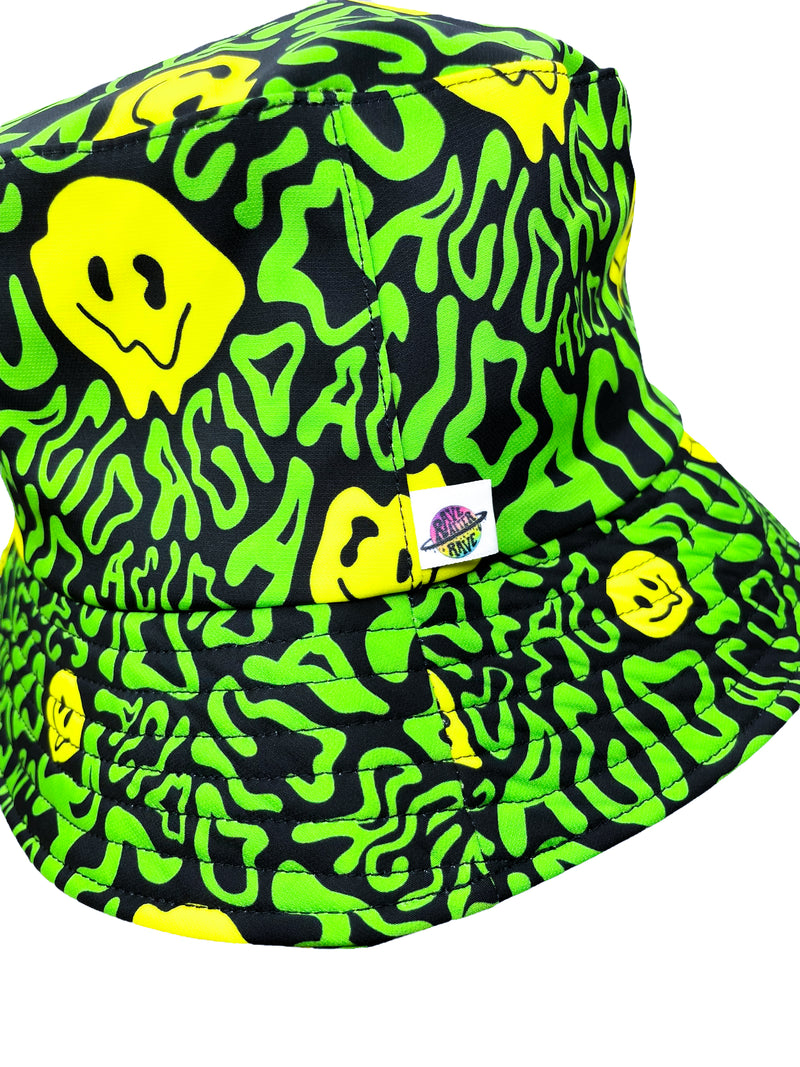 Ac!d Brain Bucket Hat | Rave After Rave