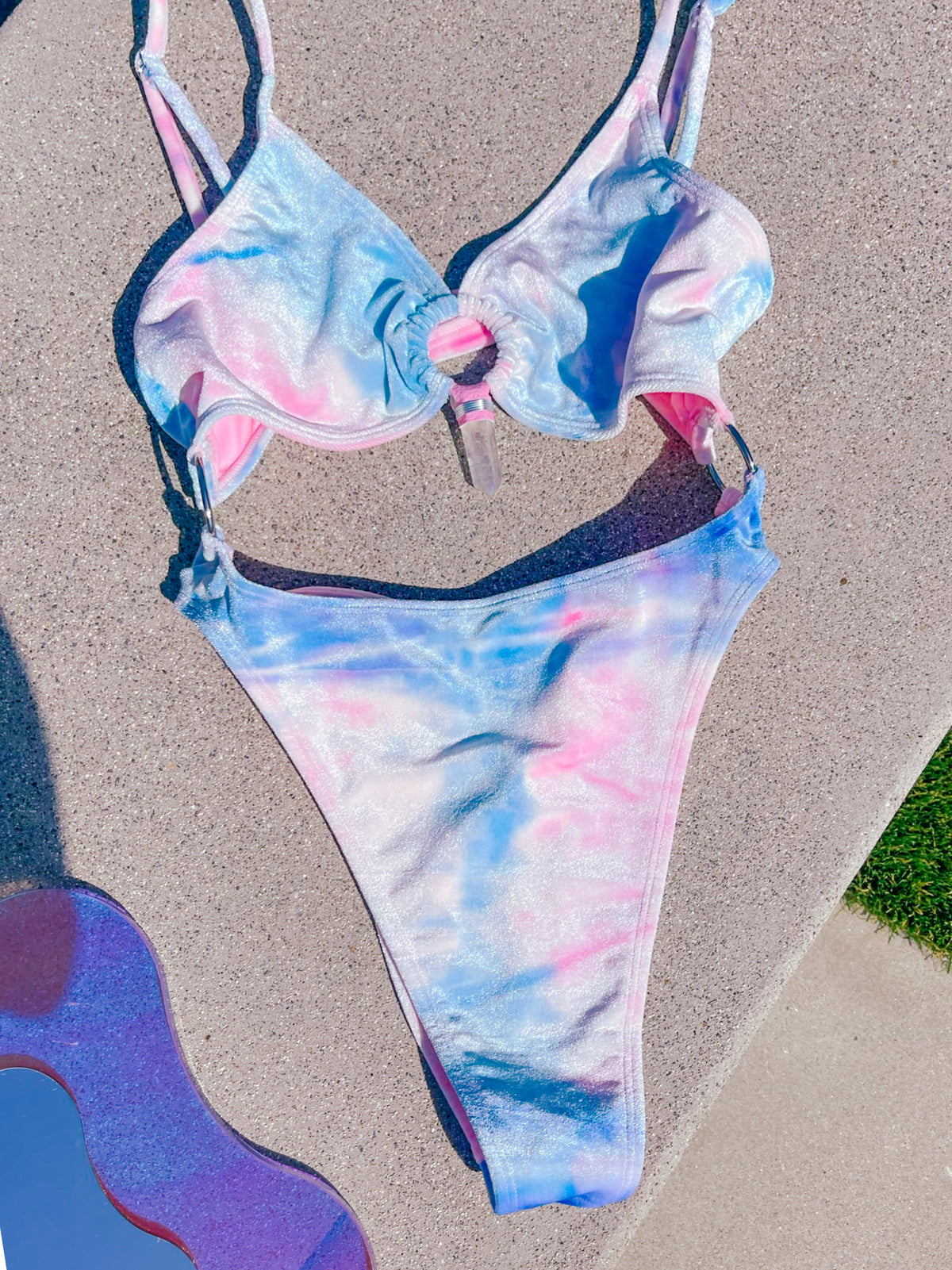 Angel Aura Cloud Candy Bodysuit | She's The Rainbow Collab